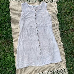White raya sun dress